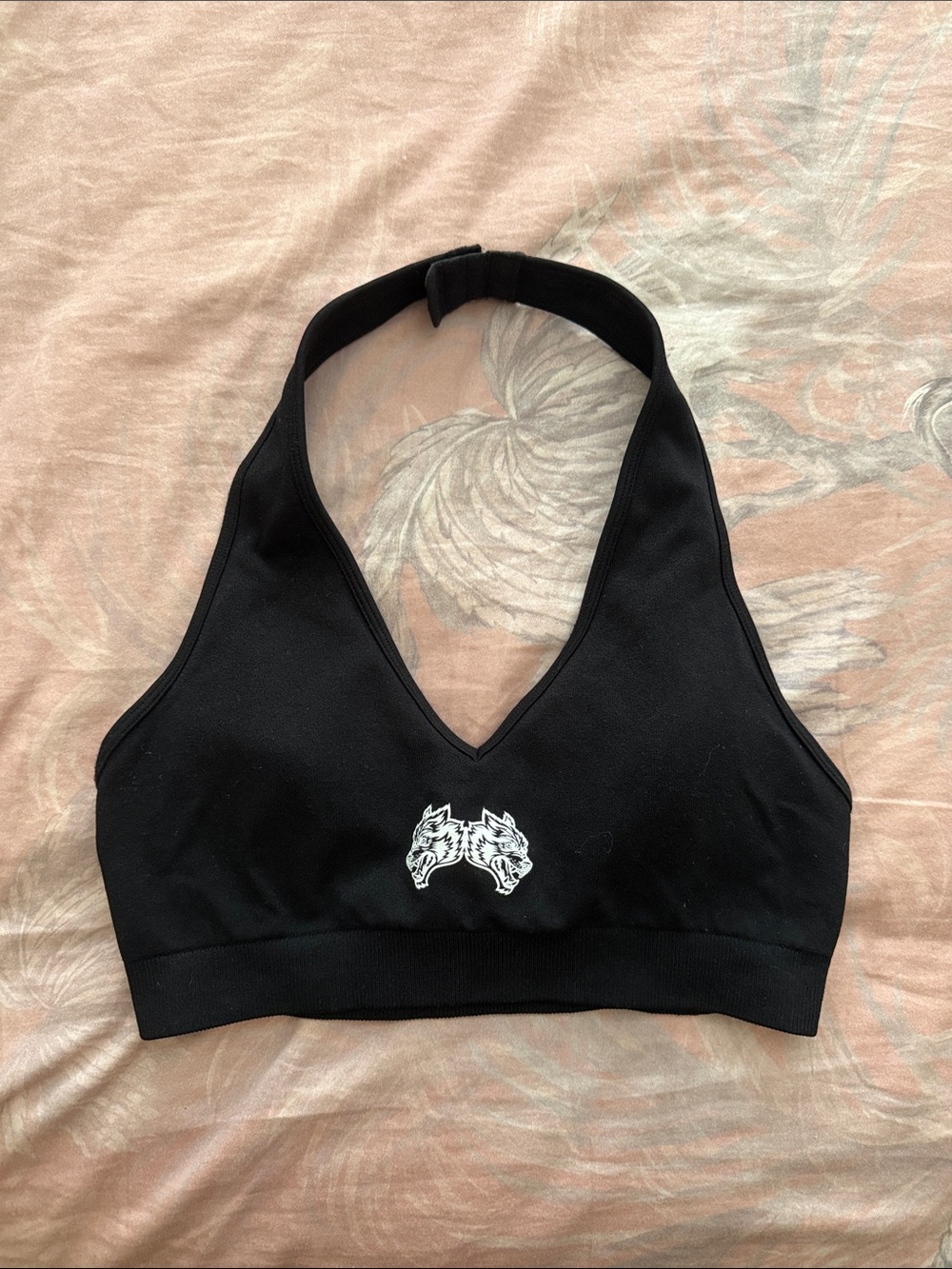 Darc Sport Black Halter Sports Bralette
